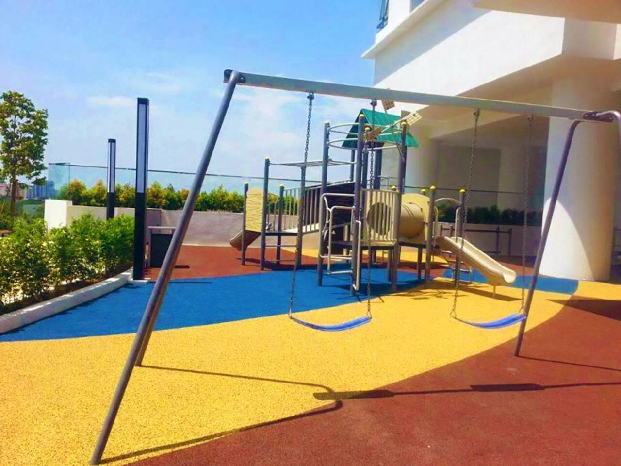 Appartamento Blue Aesthetic Luxury Seaview 3 Min Drive Sunway Butterworth Esterno foto